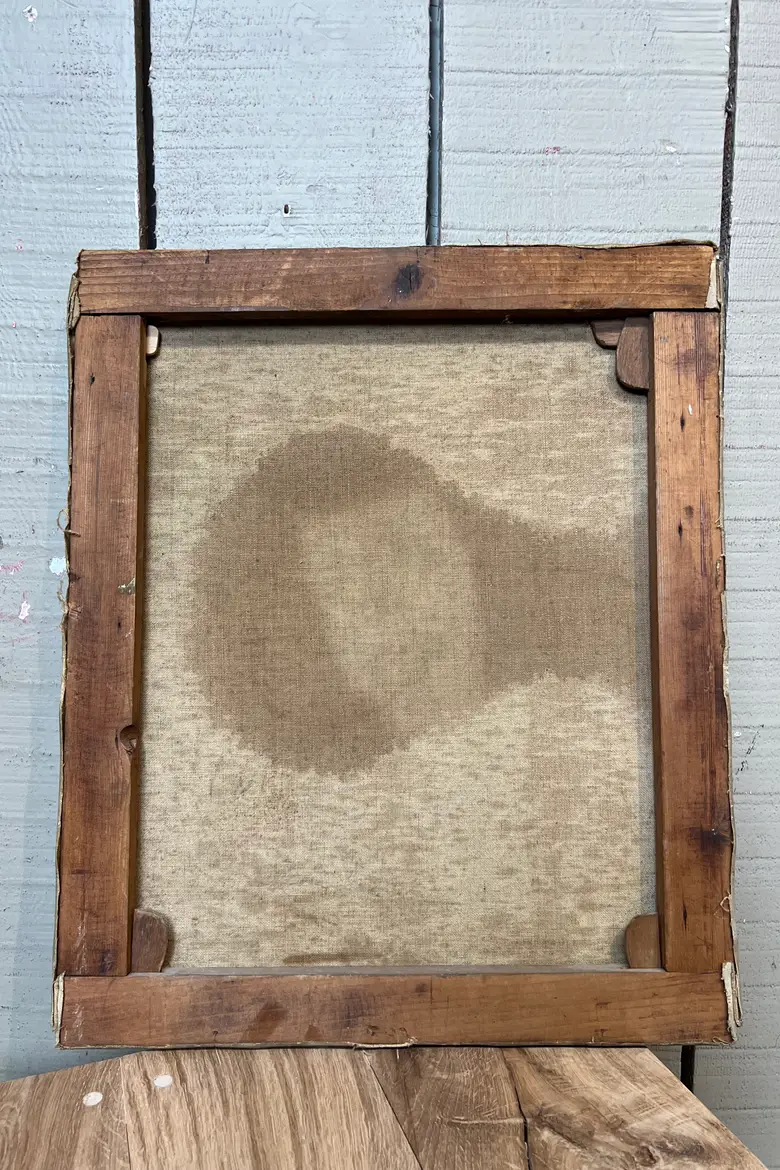 Tableau huile sur toile – Années 50
