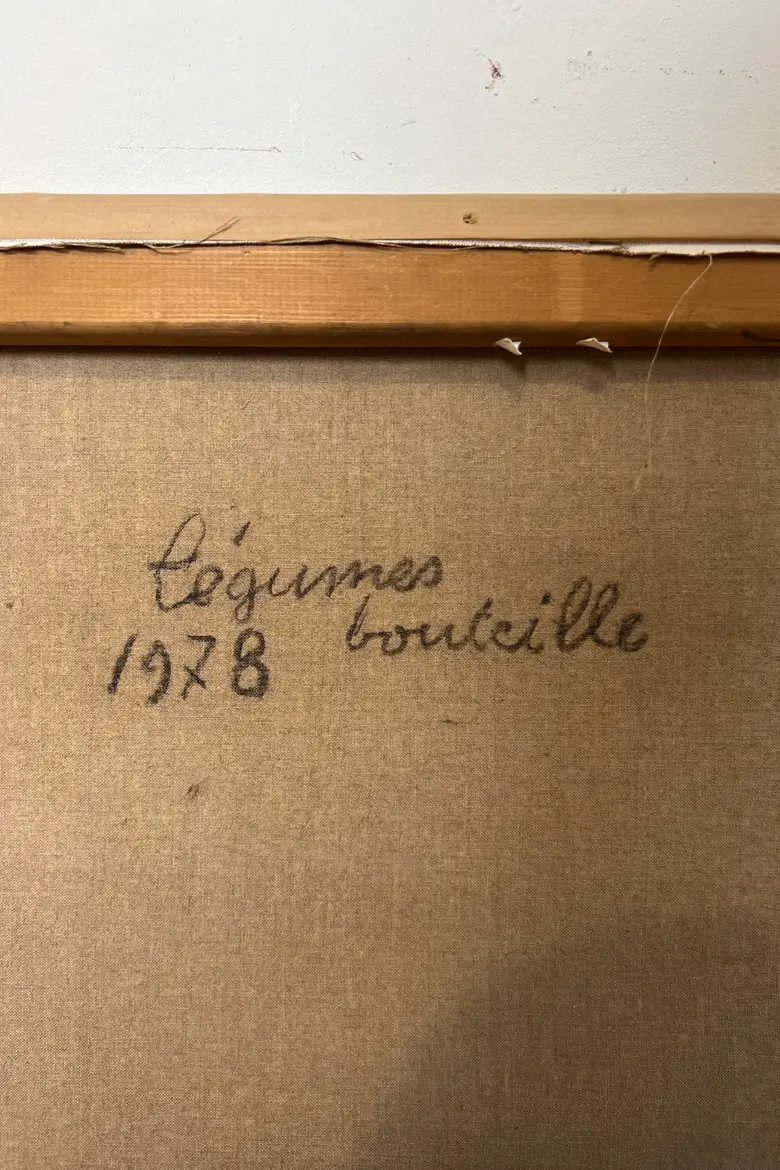 Tableau moderne années 70 – signé Guinand