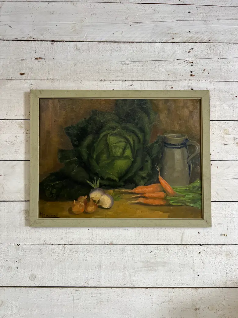 Tableau nature morte - Années 50