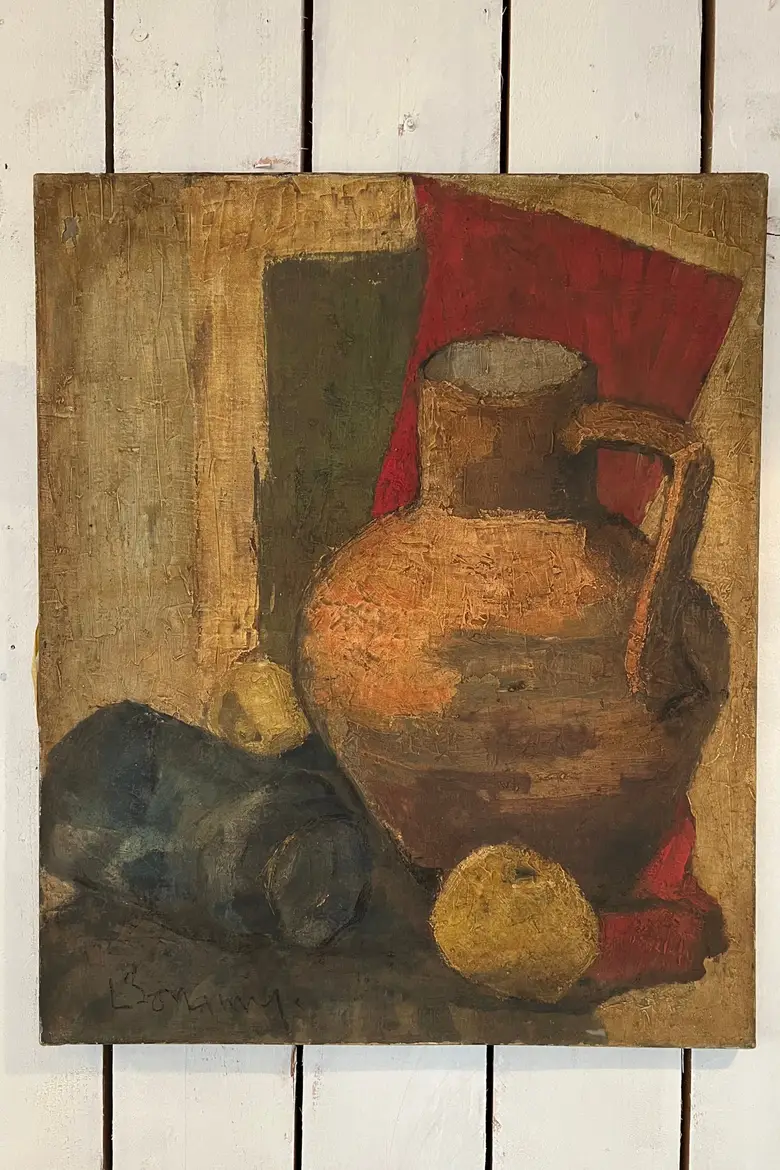 Tableau nature morte Années 60