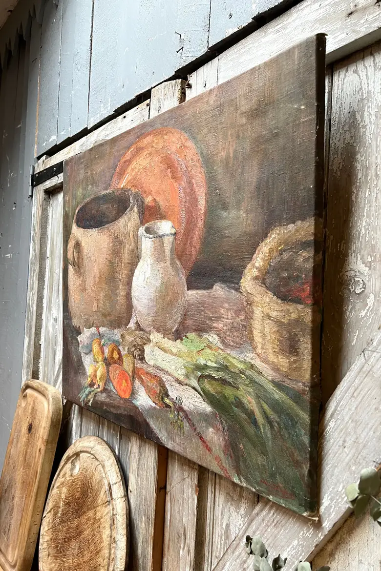 Tableau nature morte Début XXème