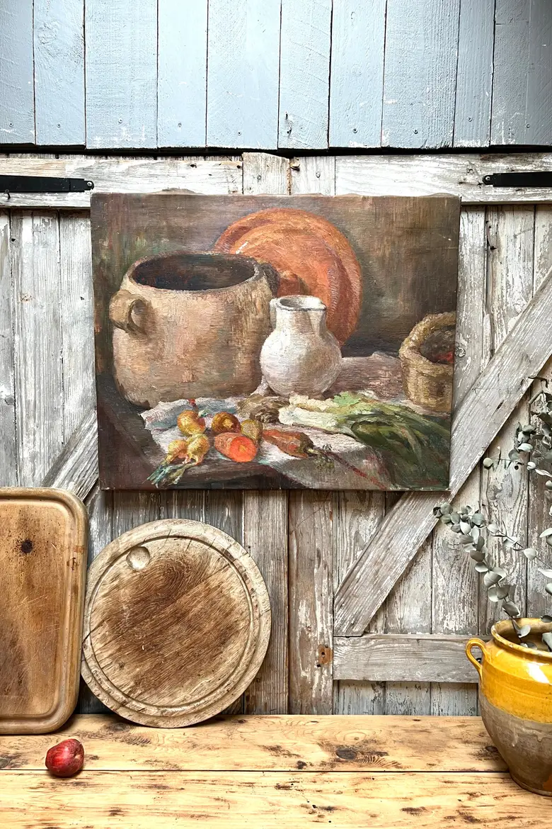 Tableau nature morte Début XXème