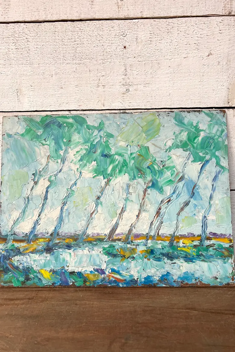 Tableau paysagiste Années 50