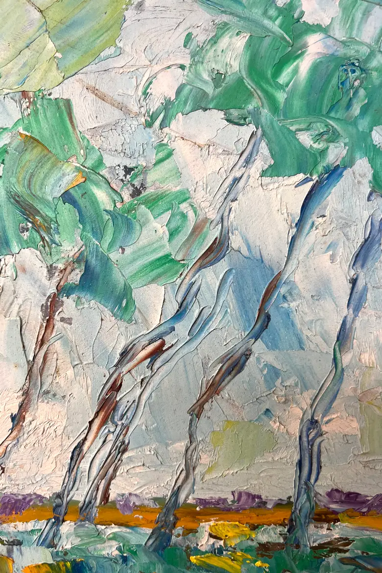 Tableau paysagiste Années 50