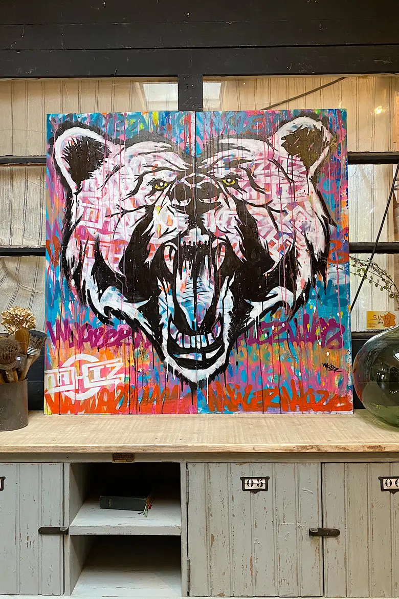 Tableau street art XXIème