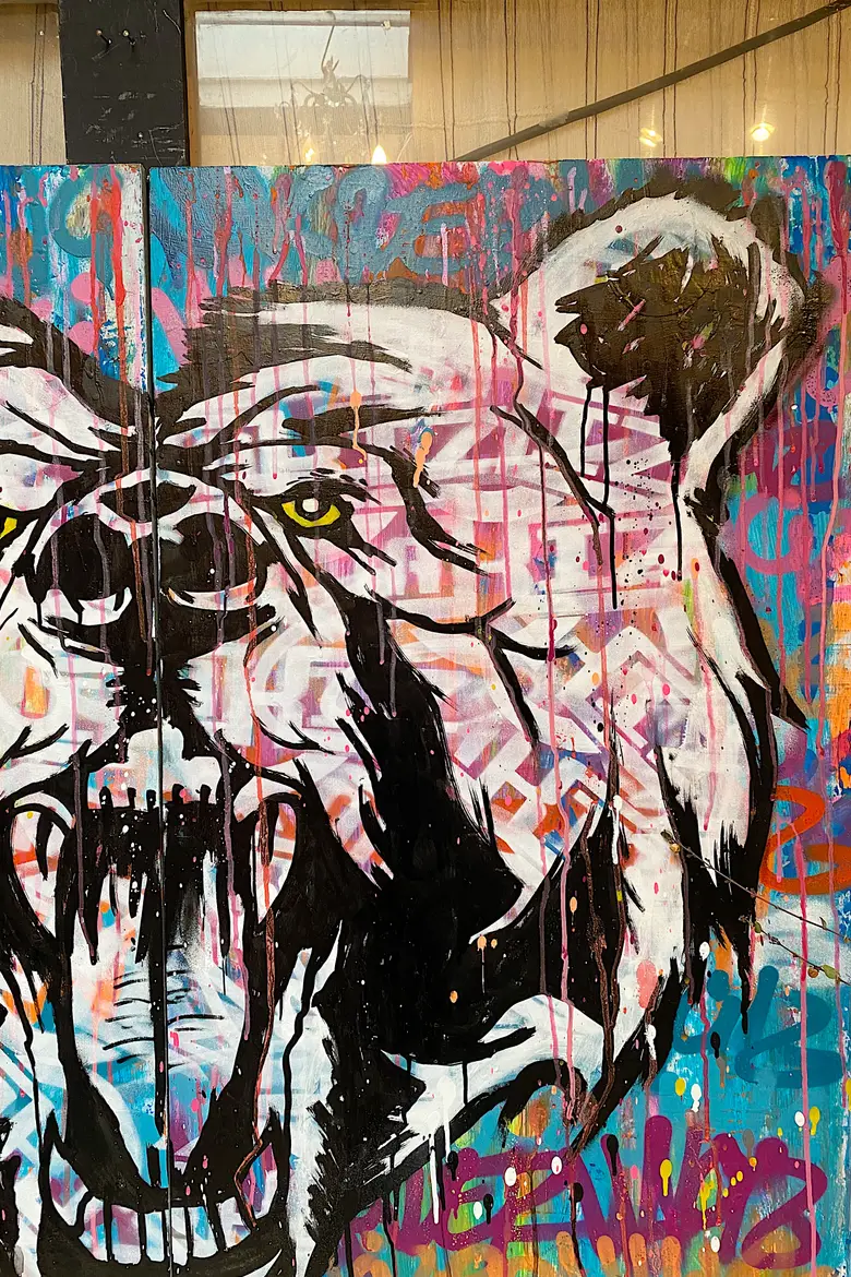 Tableau street art XXIème