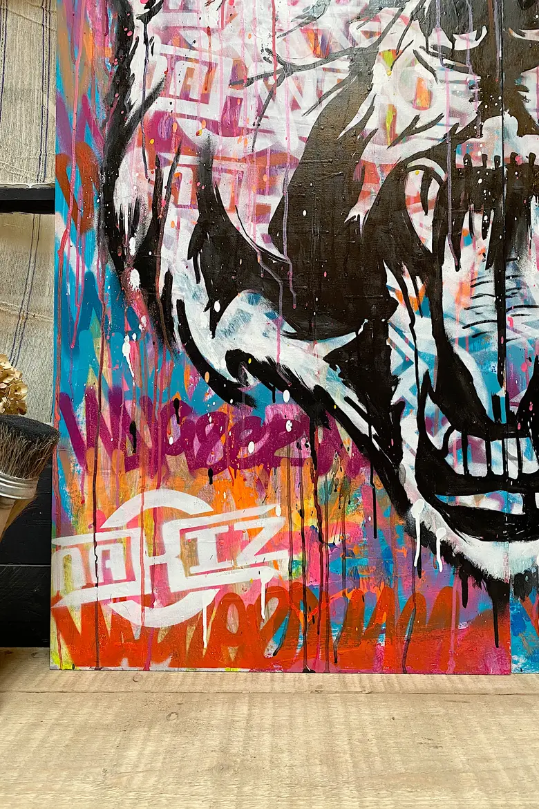 Tableau street art XXIème