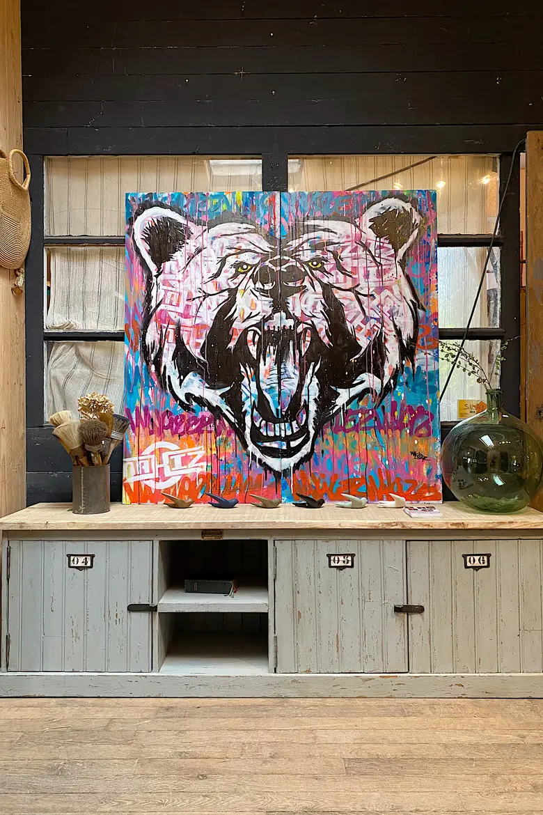 Tableau street art XXIème