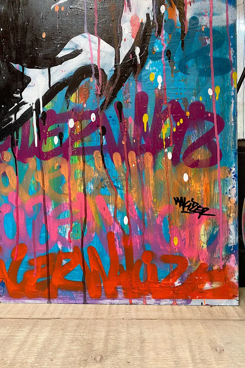 Tableau street art XXIème
