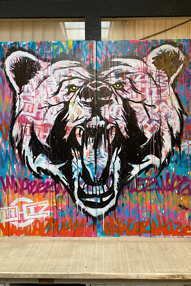Tableau street art XXIème