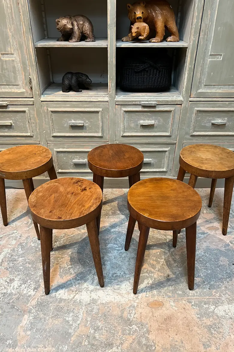 Tabourets de bistrot Baumann