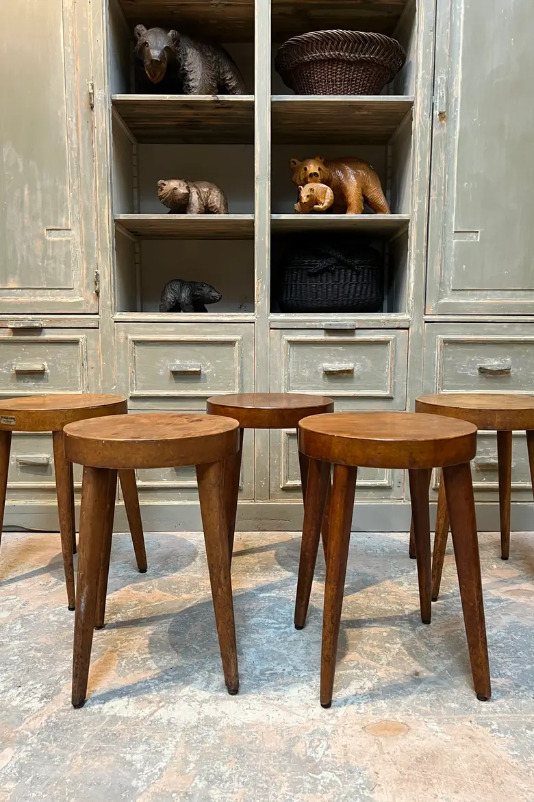 Tabourets de bistrot Baumann