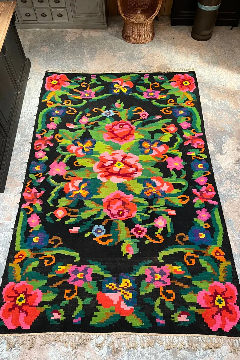 Tapis kilim Moldave XXème