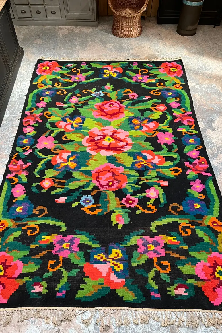 Tapis kilim Moldave XXème