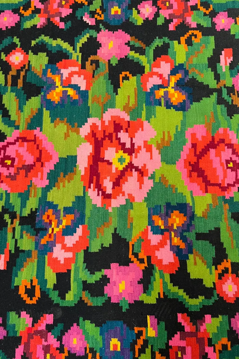 Tapis kilim Moldave XXème