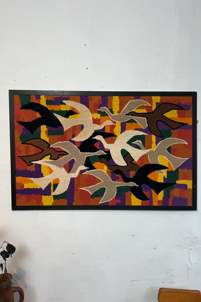 Tapisserie années 80