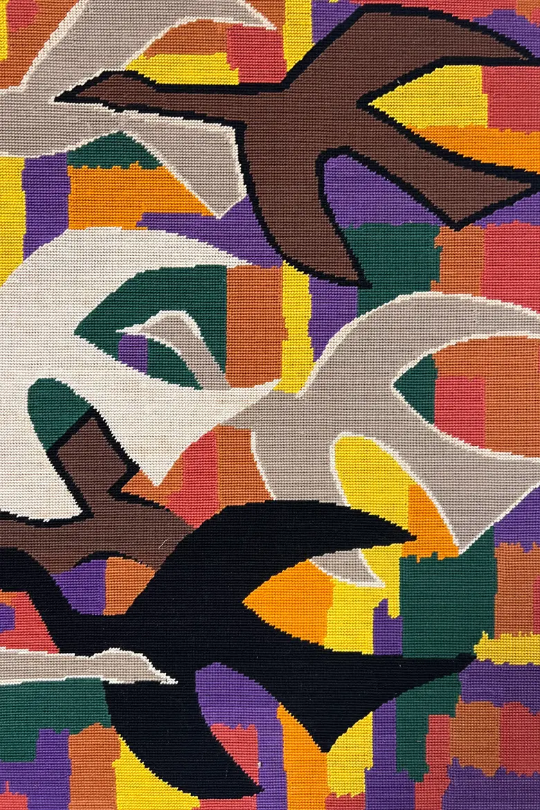 Tapisserie années 80