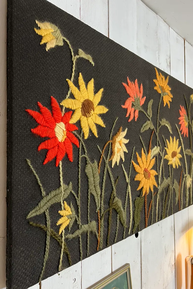 Tapisserie vintage en laine