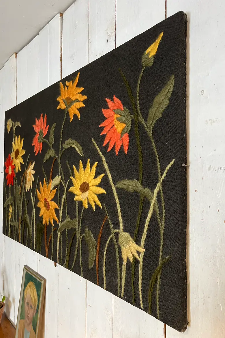 Tapisserie vintage en laine