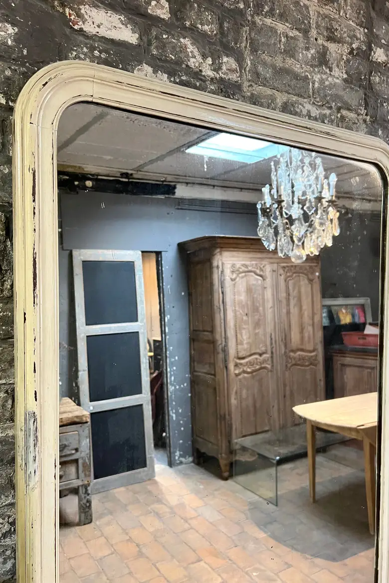 Très grand miroir de style Louis Philippe