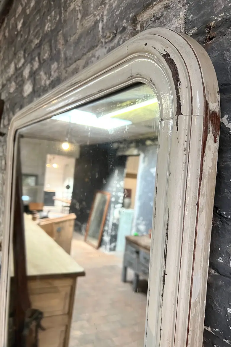 Très grand miroir de style Louis Philippe