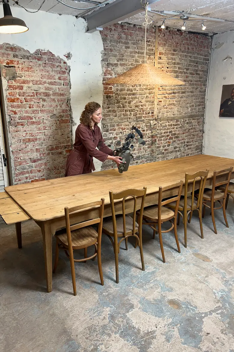 Très grande table d’atelier – 3m50