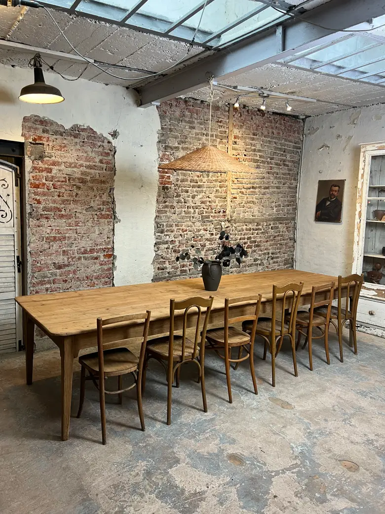 Très grande table d’atelier – 3m50
