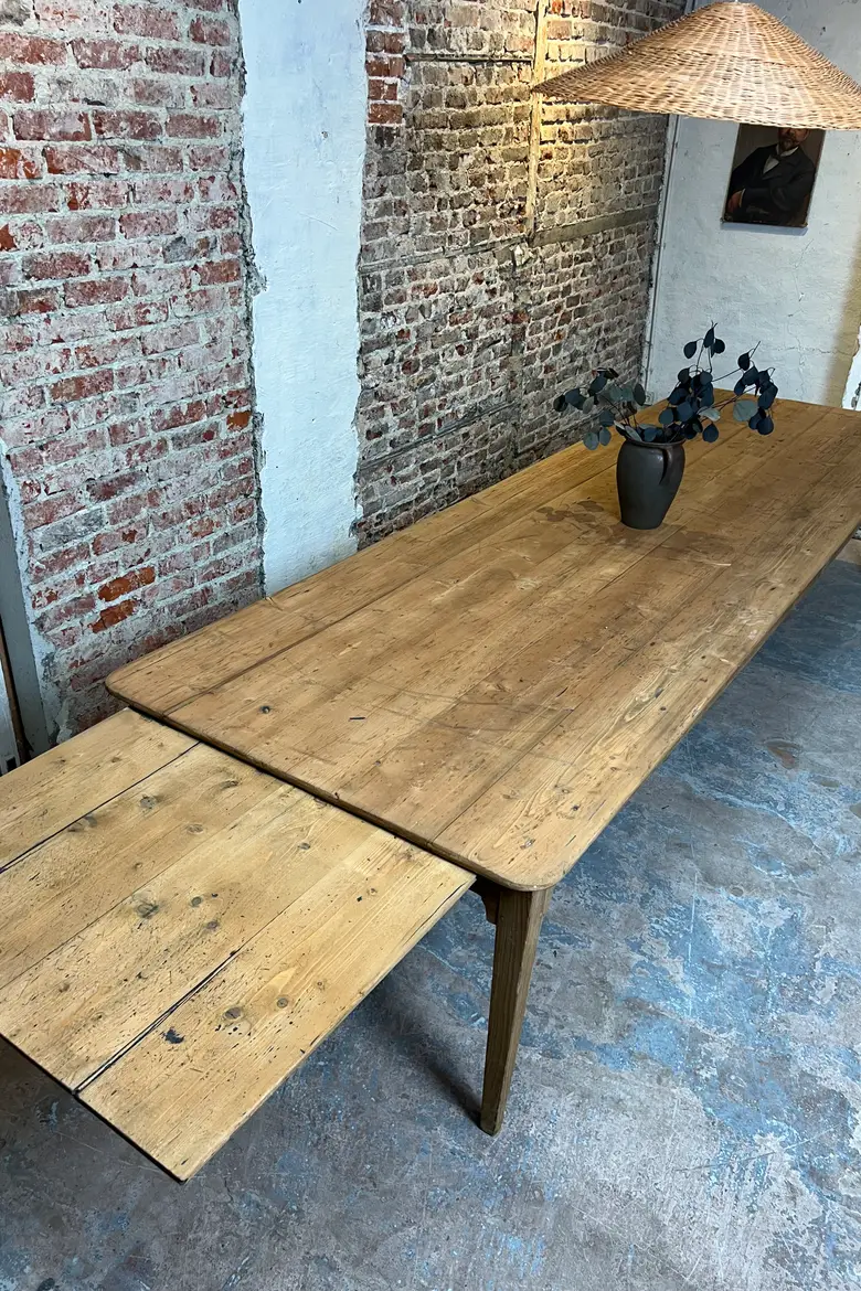 Très grande table d’atelier – 3m50