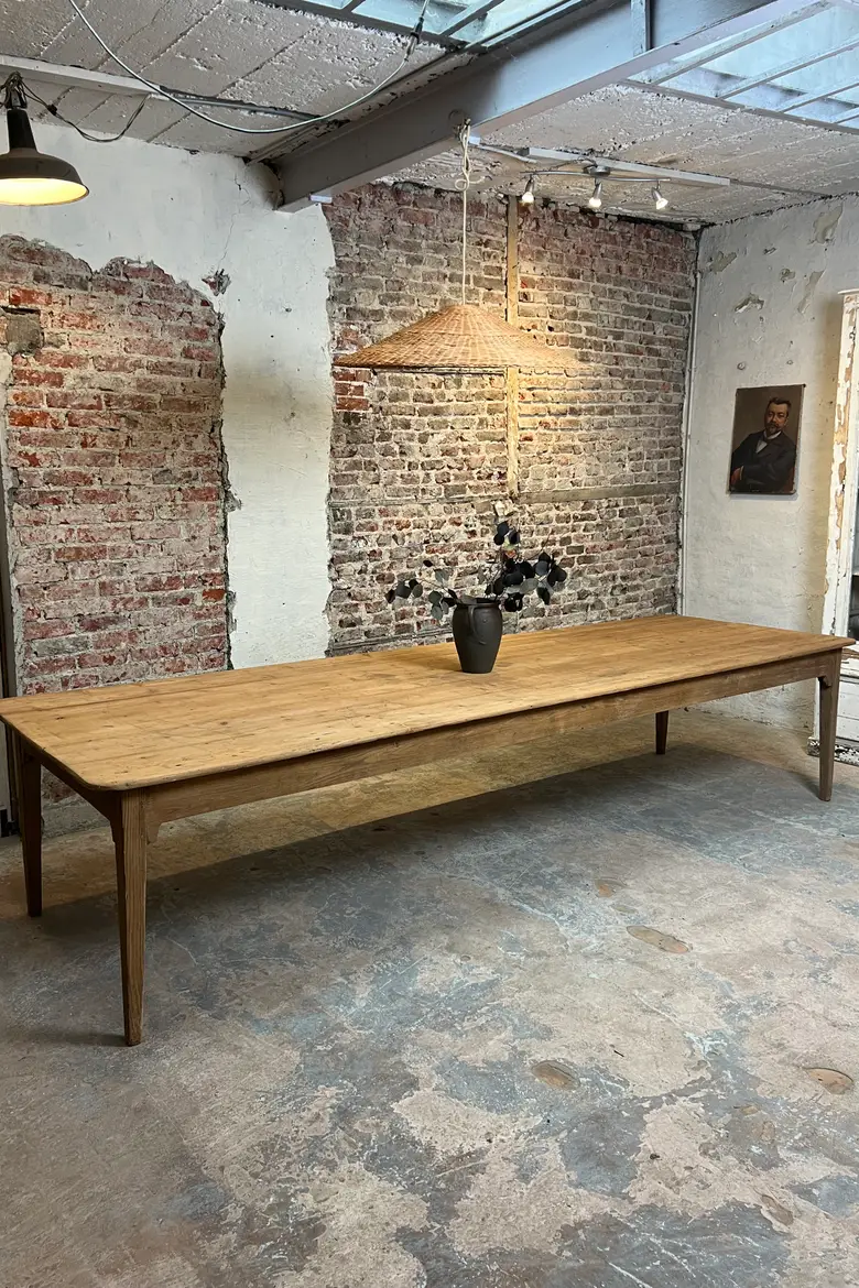 Très grande table d’atelier – 3m50
