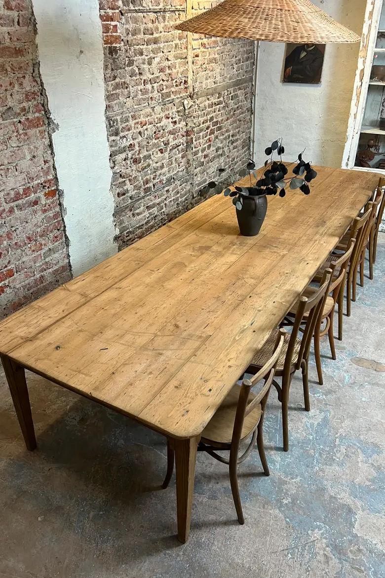 Très grande table d’atelier – 3m50