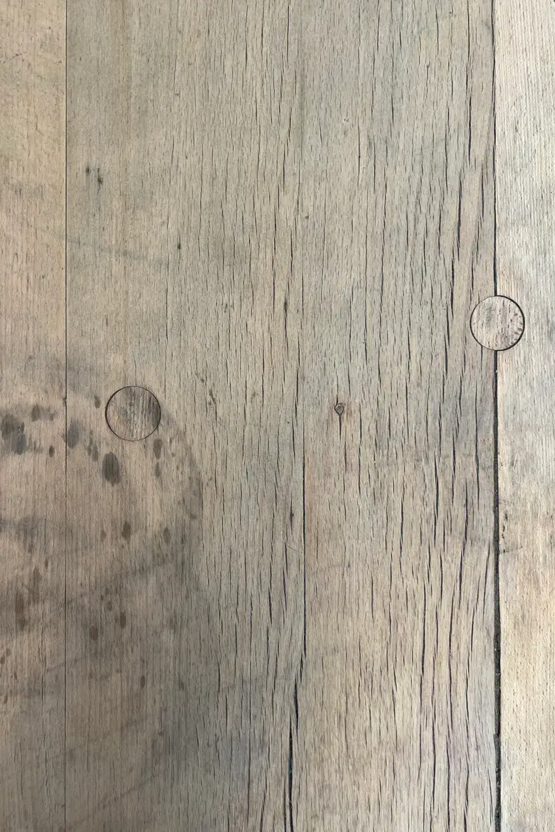 Très grande table de drapier début XXe