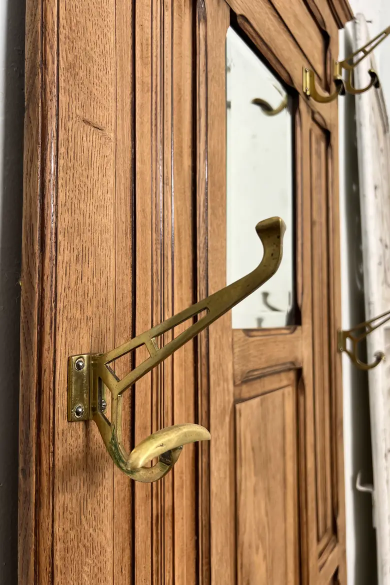 Vestiaire d’entrée en chêne