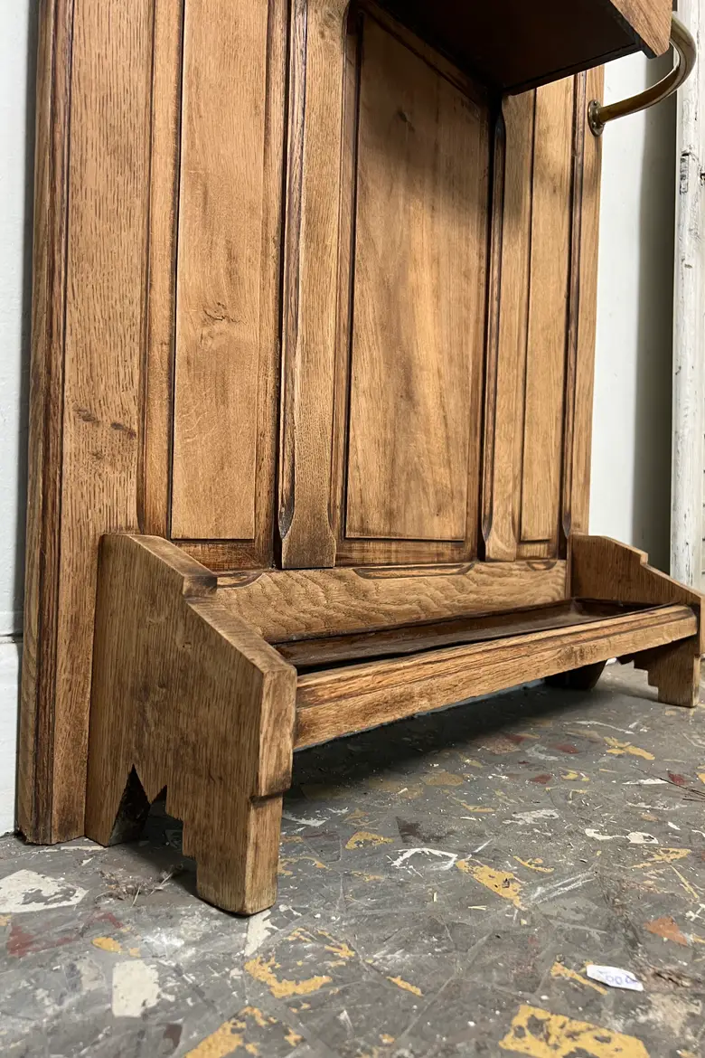Vestiaire d’entrée en chêne