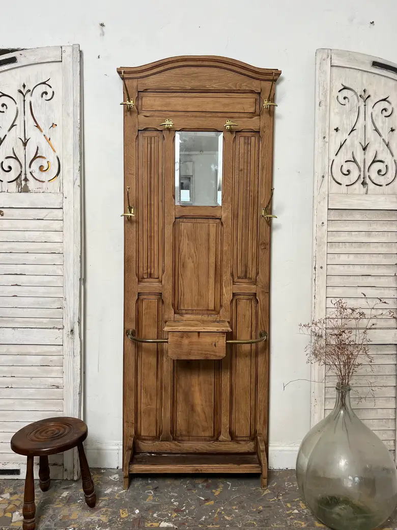 Vestiaire d’entrée en chêne