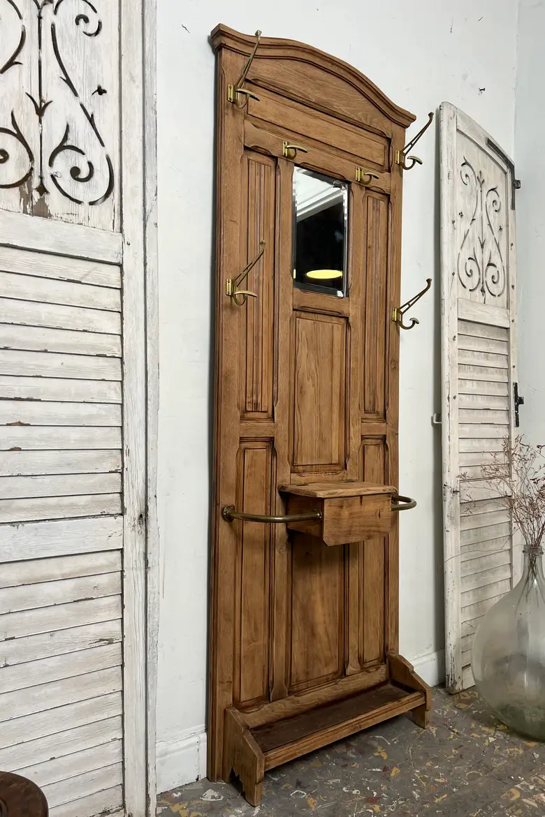Vestiaire d’entrée en chêne