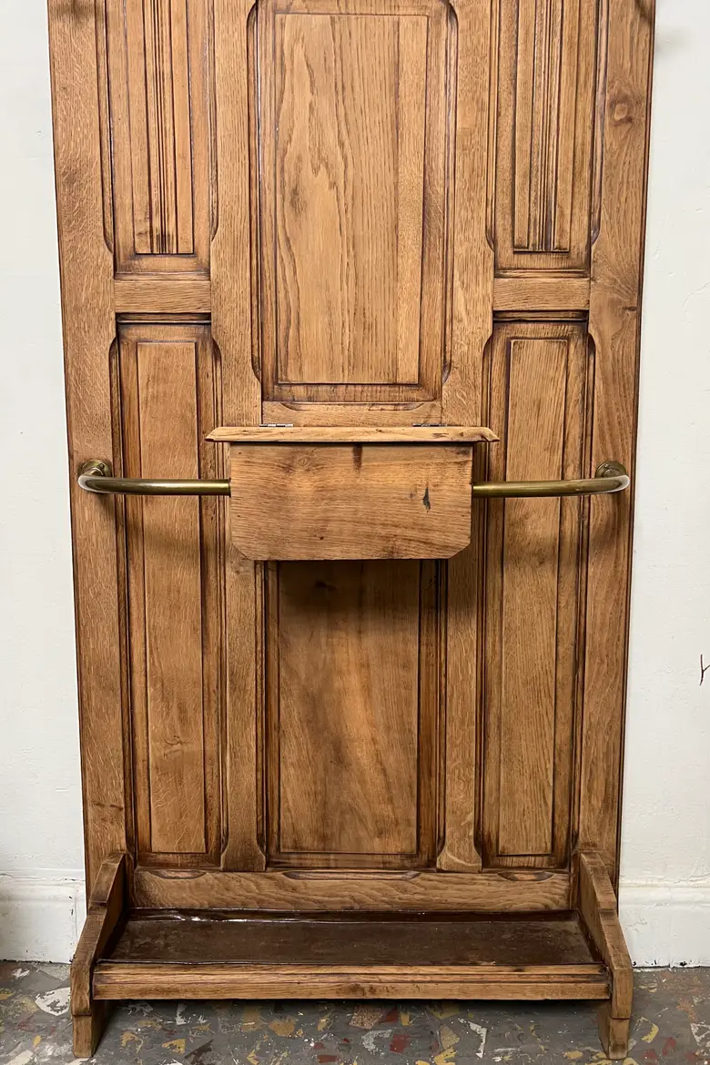 Vestiaire d’entrée en chêne