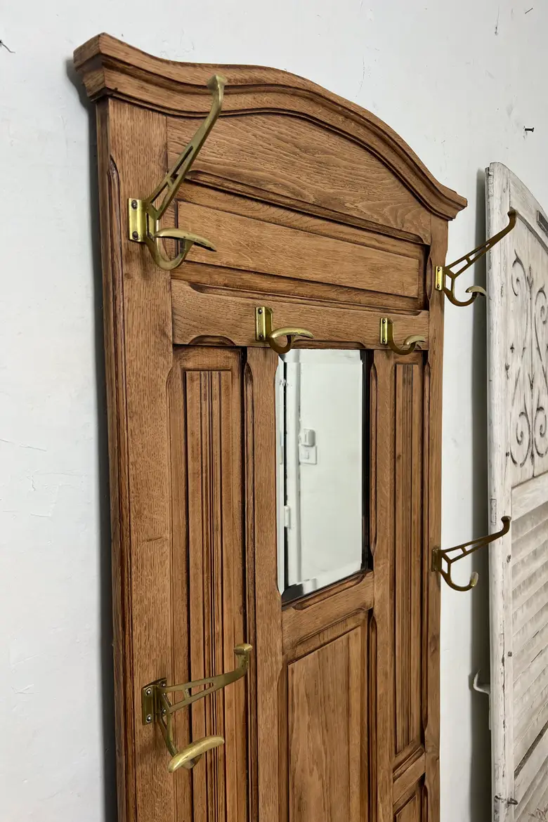 Vestiaire d’entrée en chêne
