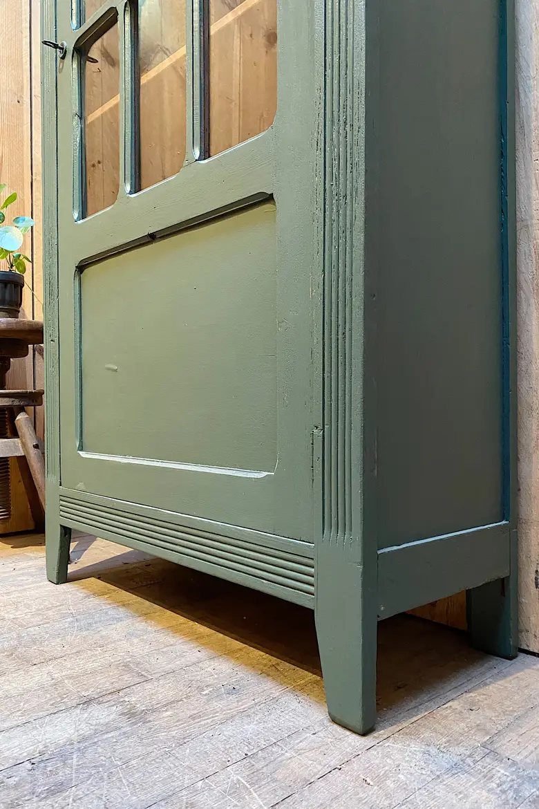 Vitrine en bois Années 50