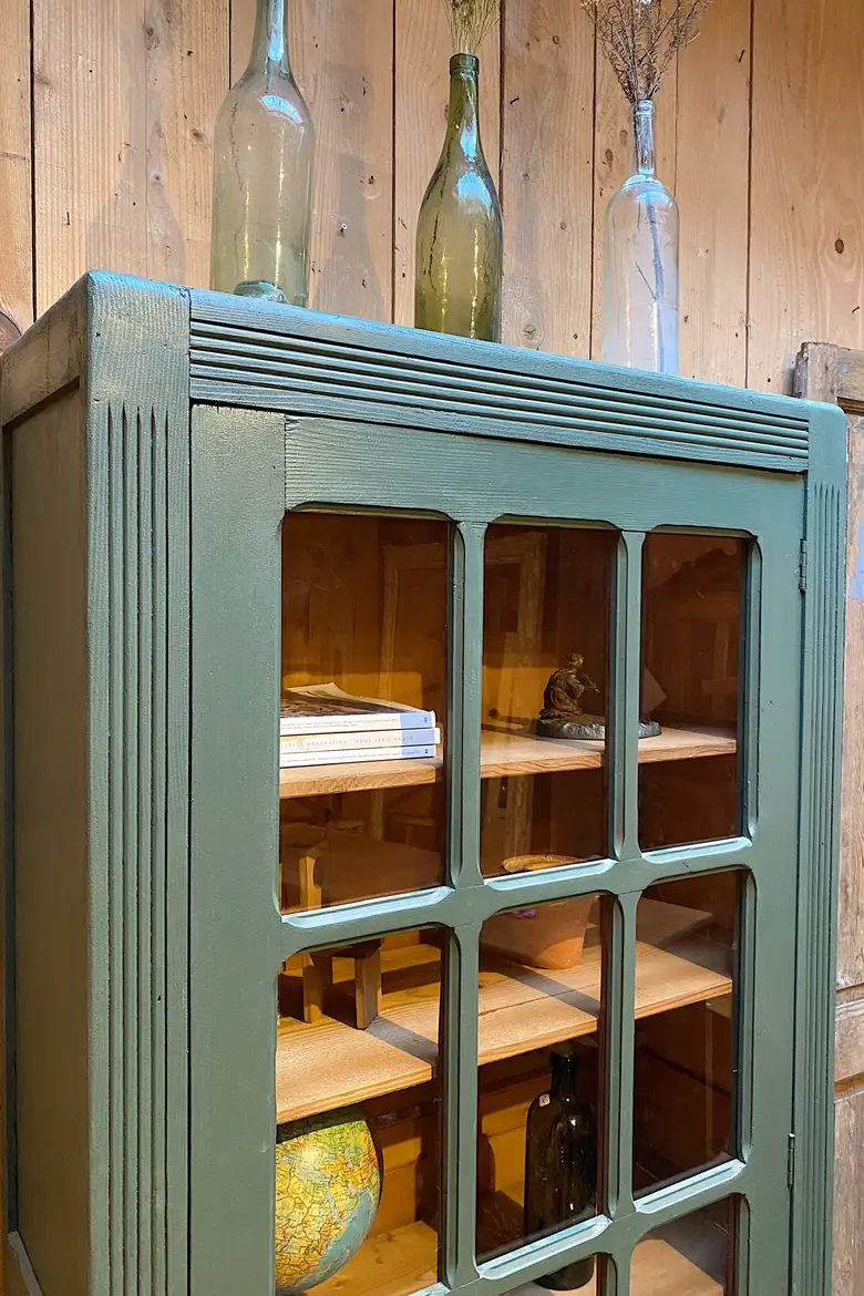 Vitrine en bois Années 50