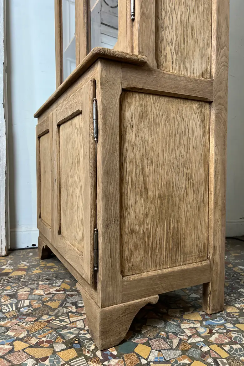 Vitrine en chêne