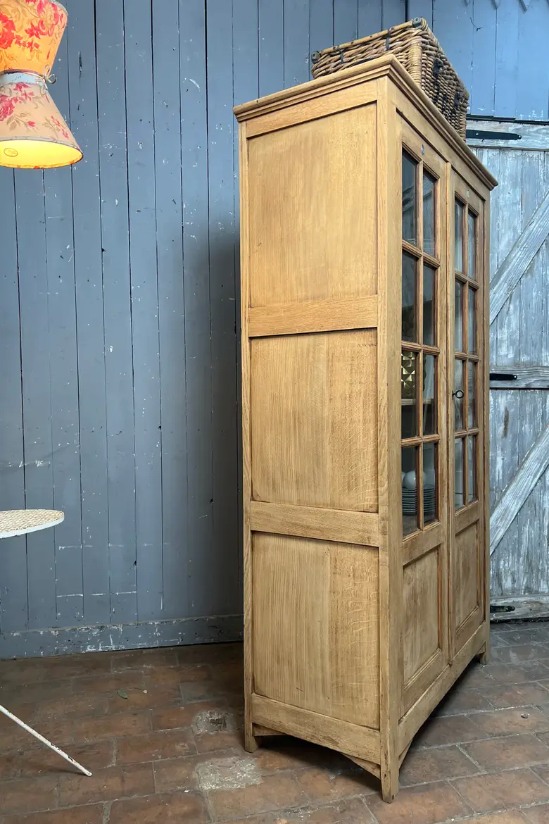 Vitrine en chêne