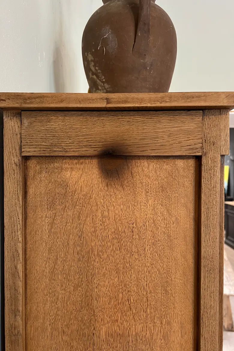 Vitrine en chêne Début XXème