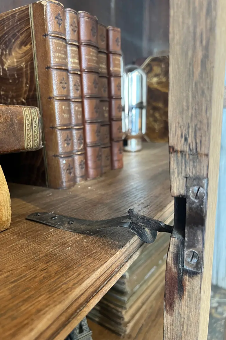 Vitrine en chêne XIXème