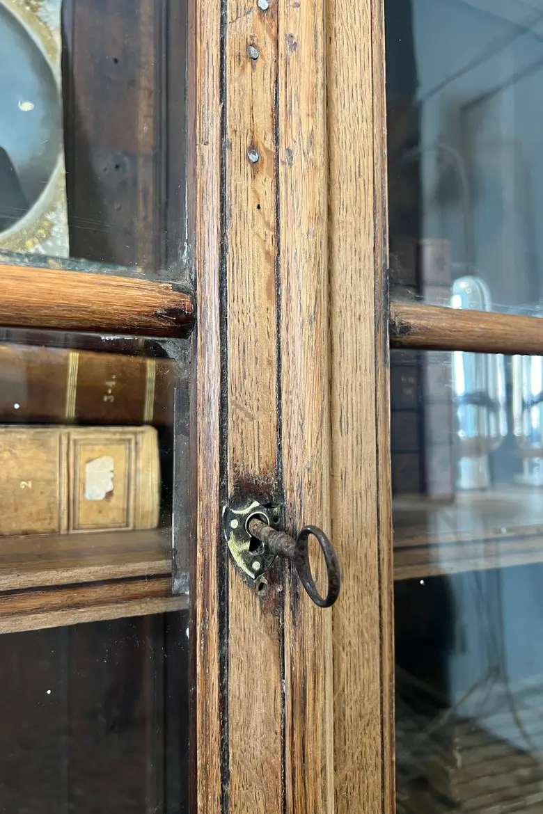 Vitrine en chêne XIXème
