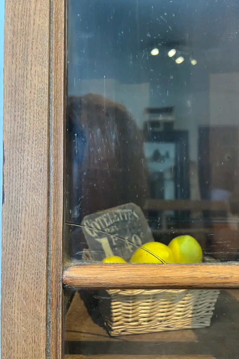 Vitrine en chêne XIXème