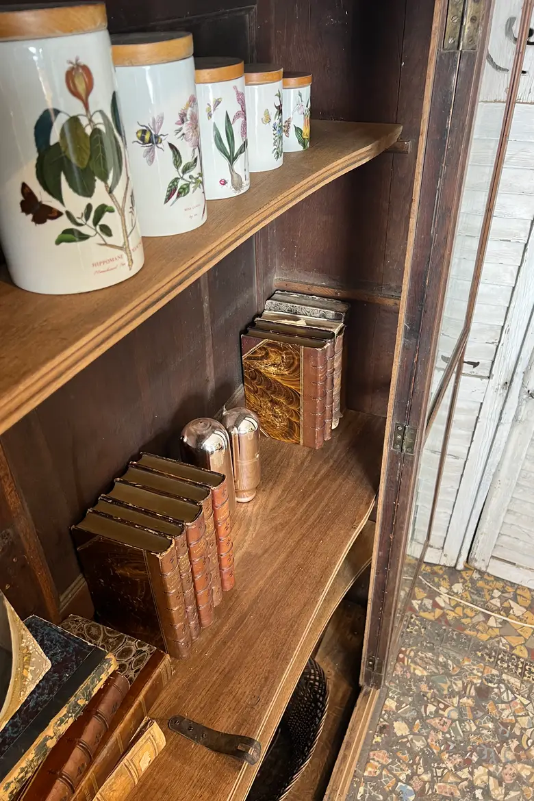 Vitrine en chêne XIXème