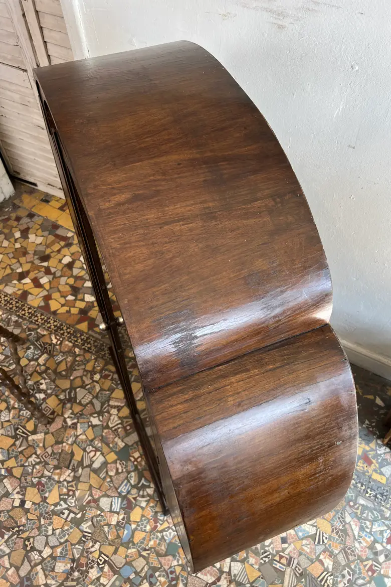 Vitrine ronde Art déco – Années 30